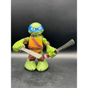 Leonardo TMNT Action Figure Teenage Mutant Ninja Turtles Viacom‎ 2014 Toy 6.5"